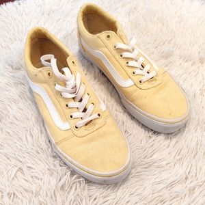 canary yellow vans